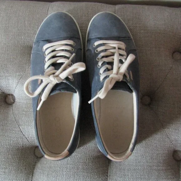 ECCO Nubuck Leather Sneaker EU 40/US 9 - Picture 7 of 13